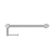 Nero Mecca Care 32mm Grab Rail With Toilet Roll Holder 450mm | Chrome |