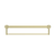 Nero Mecca Care 32mm Grab Rail With Towel Holder 600mm | Brushed Gold |