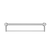 Nero Mecca Care 32mm Grab Rail With Towel Holder 600mm | Chrome |