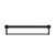 Nero Mecca Care 32mm Grab Rail With Towel Holder 600mm | Matte Black |