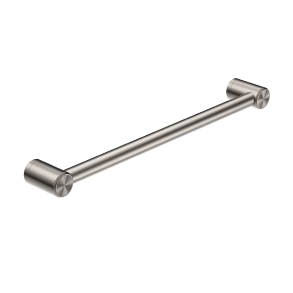 Nero Mecca Care 32mm Grab Rail 600mm | Brushed Nickel |