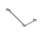 Nero Mecca Care 32mm Ambulant Toilet Grab Rail 45 Degree 750x450mm | Brushed Nickel |