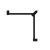 Nero Mecca Care 32mm Wrap Around Corner Grab Rail 600x600mm | Matte Black |