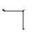 Nero Mecca Care 32mm DDA Toilet Grab Rail Set 90 Degree Continuous 600x1065x1025mm | Matte Black |