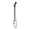 Nero Mecca Care 25mm Grab Rail And Adjustable Shower Rail Set 900mm | Matte Black |