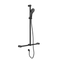 Nero Mecca Care 32mm T Bar Grab Rail And Adjustable Shower Rail Set 1100x750mm | Matte Black |