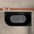 Avalon 1300mm Right Corner Freestanding Bath, Matte Black