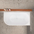 Avalon 1400mm Right Corner Freestanding Bath, Gloss White