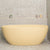 Byron Egg 1500mm Oval Freestanding Bath, Matte Vanilla Beige - SPECIAL EDITION