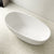 Egg Oval 1600mm Freestanding Bath, Matte White