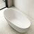 Egg Oval 1700mm Freestanding Bath, Gloss White