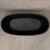 Byron Egg 1700mm Oval Freestanding Bath with Overflow, Matte Black