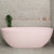 Byron Egg 1700mm Oval Freestanding Bath, Matte Light Pink - SPECIAL EDITION