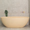 Byron Egg 1700mm Oval Freestanding Bath, Matte Vanilla Beige - SPECIAL EDITION