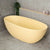 Byron Egg 1700mm Oval Freestanding Bath, Matte Vanilla Beige - SPECIAL EDITION
