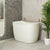 Ofuro 1200mm Extra Height Japanese Soaking Bath with Seat, Matte Light Pistachio - SPECIAL EDITION