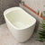 Ofuro 1200mm Extra Height Japanese Soaking Bath with Seat, Matte Light Pistachio - SPECIAL EDITION