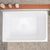 Cubix Extra Height 1000mm Japanese Soaking Bathtub, Gloss White