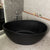 Nami Oval 1800mm Wide Freestanding Bath, Matte Black