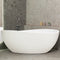 Nami Oval 1800mm Wide Freestanding Bath, Gloss White
