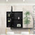 Arco Arch 1500mm x 1000mm Mirrored Shaving Cabinet, Matte Black