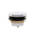 Dome Pop Short Bath Waste 40mm, with Pull-Out Basket, Gloss White