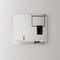 Retti Rectangular 1100mm x 900mm Frameless Mirror with Polished Edge and Rounded Corners