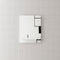 Retti Rectangular 600mm x 750mm Frameless Mirror with Polished Edge and Rounded Corners