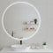 Circa Round 1100mm Backlit LED Mirror with Polished Edge and Demister