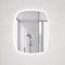 Riri Oblong 800mm x 1000mm LED Mirror with Frosted Glass Border and Demister
