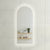 Arco Arch 500mm x 1200mm Backlit LED Mirror with Polished Edge and Demister