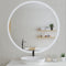 Circa Round 1200mm LED Mirror with Frosted Glass Border and Demister