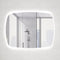 Riri Oblong 1200mm x 900mm LED Mirror with Frosted Glass Border and Demister
