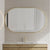 Pill Oval 1500mm x 900mm Framed Mirror, Brushed Brass (Gold) Frame