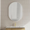 Pill Oval 700mm x 1000mm Framed Mirror, Matte White Frame