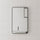 Retti Rectangular 450mm x 750mm Framed Mirror, Matte Black Frame