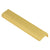 Hiku Pull Vanity Handle - Brushed Golden Brass