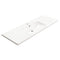 Kaku 1200mm Vanity Top with Integrated Sink and Overflow, Matte White