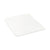 Tura Pre-Cut 600mm x 515mm x 20mm Curved Front White Stone Silica Free Slab - No Holes Cut