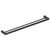 Kiki 800mm Double Towel Rail, PVD Brushed Gunmetal