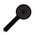 Profile Round 3-Function Hand Shower, Matte Black