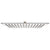 Square 400mm Stainless Steel Rain Shower Head, Polished Chrome
