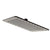 Square SS 250mm Rain Shower Head, Matte Black