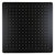 Square 400mm Stainless Steel Rain Shower Head, Matte Black