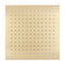 Square 300mm Stainless Steel Rain Shower Head, Brushed Brass (Gold)