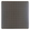 Square 400mm Stainless Steel Rain Shower Head, Brushed Gunmetal