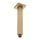 Square 200mm Shower Ceiling Dropper Arm, Brushed Brass (Gold)