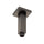 Square 100mm Shower Ceiling Dropper Arm, Brushed Gunmetal