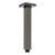Square 200mm Shower Ceiling Dropper Arm, Brushed Gunmetal