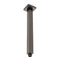 Square 300mm Shower Ceiling Dropper Arm, Brushed Gunmetal